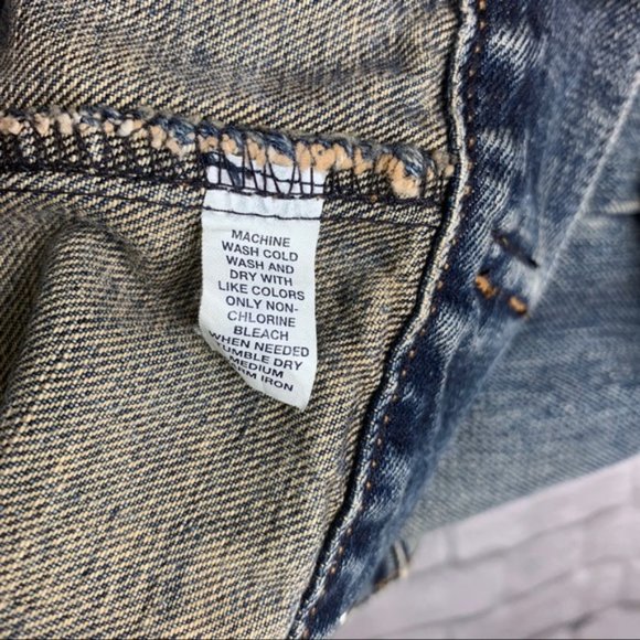 GAP Vintage Denim Jean Jacket Small - Picture 7 of 8